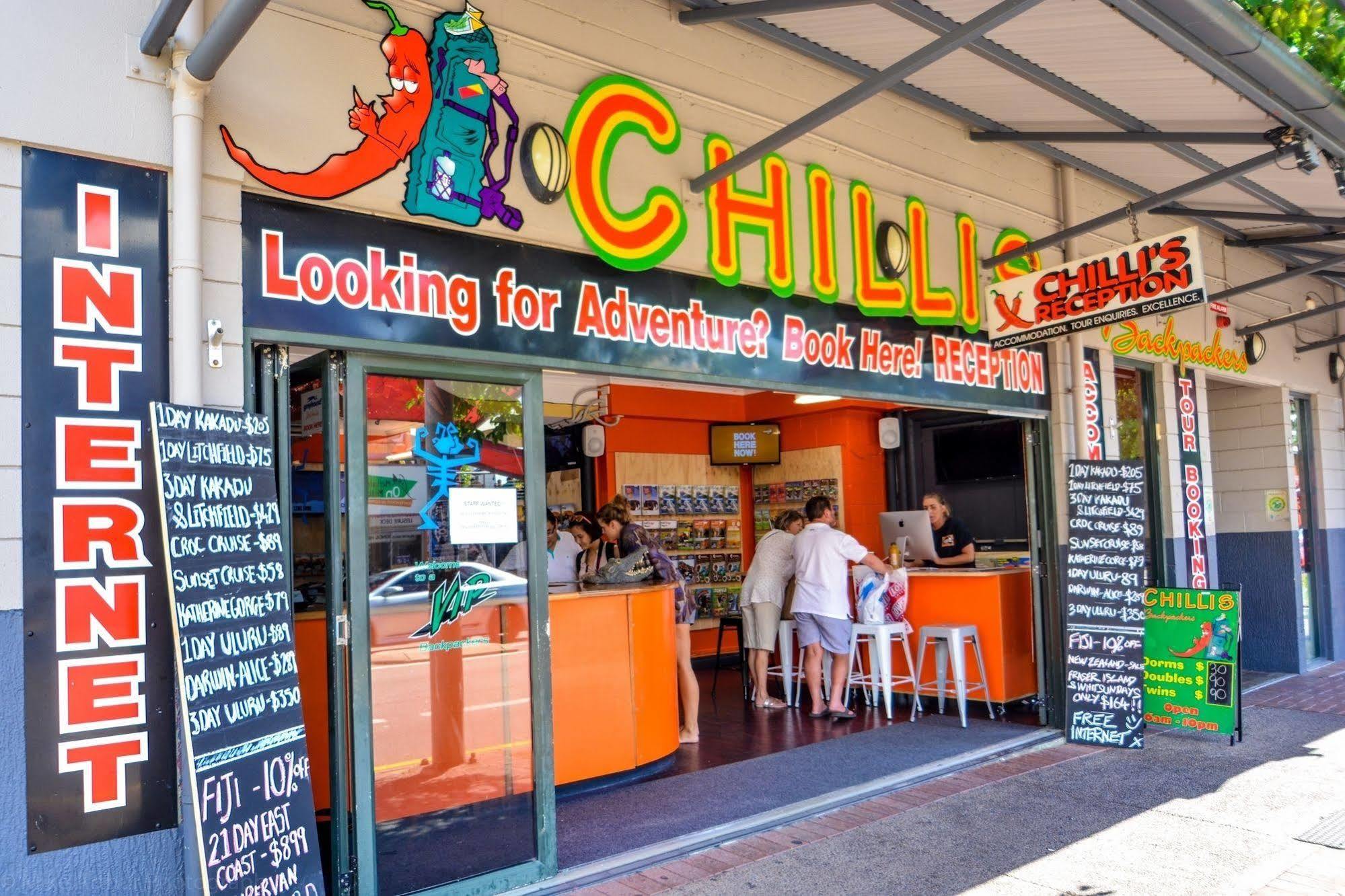 Chillis Backpackers Hostel Darwin Kültér fotó